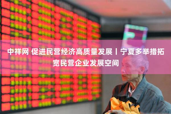 中祥网 促进民营经济高质量发展丨宁夏多举措拓宽民营企业发展空间