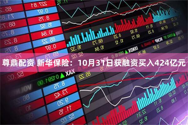 尊鼎配资 新华保险:10月31日获融资买入424亿元